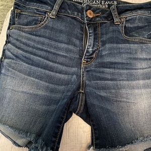 American eagle jean shorts